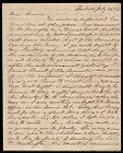 Letter from Thomas Sparrow to Annie Sparrow